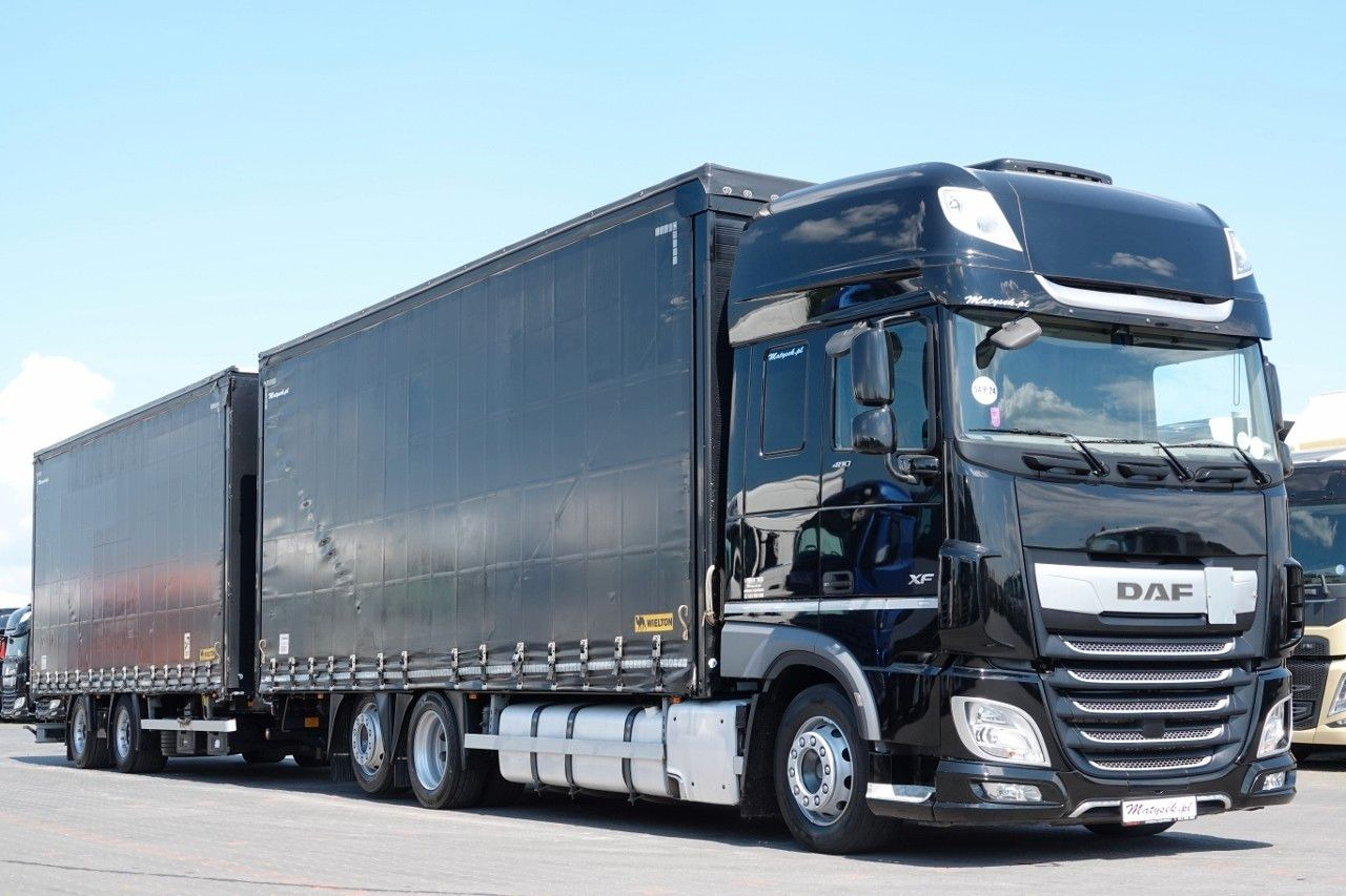 DAF XF 480 / ZESTAW TANDEM / 120 M3 / PRZEJAZDOWY / - Plane LKW: das Bild 1 DAF XF 480 / ZESTAW TANDEM / 120 M3 / PRZEJAZDOWY / - Plane LKW: das Bild 1