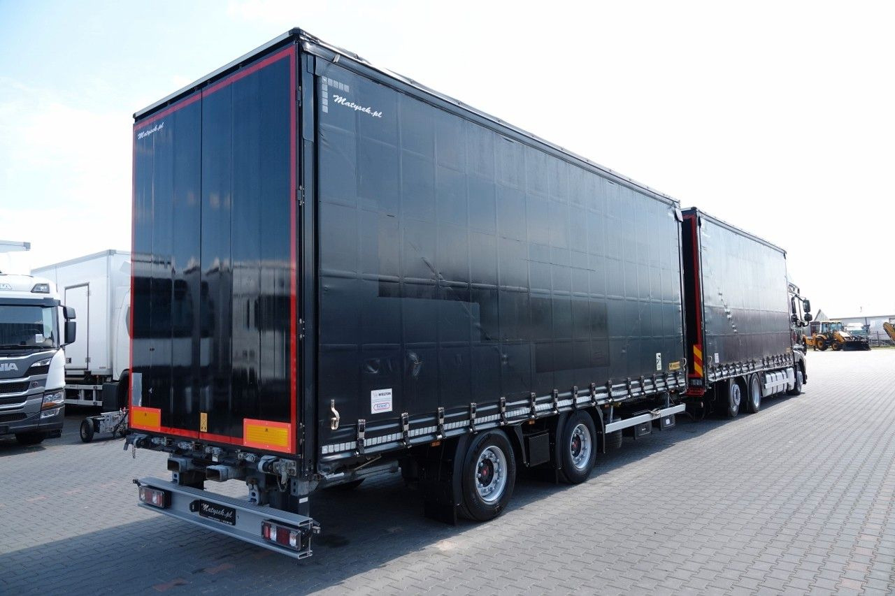 DAF XF 480 / ZESTAW TANDEM / 120 M3 / PRZEJAZDOWY / - Plane LKW: das Bild 4 DAF XF 480 / ZESTAW TANDEM / 120 M3 / PRZEJAZDOWY / - Plane LKW: das Bild 4