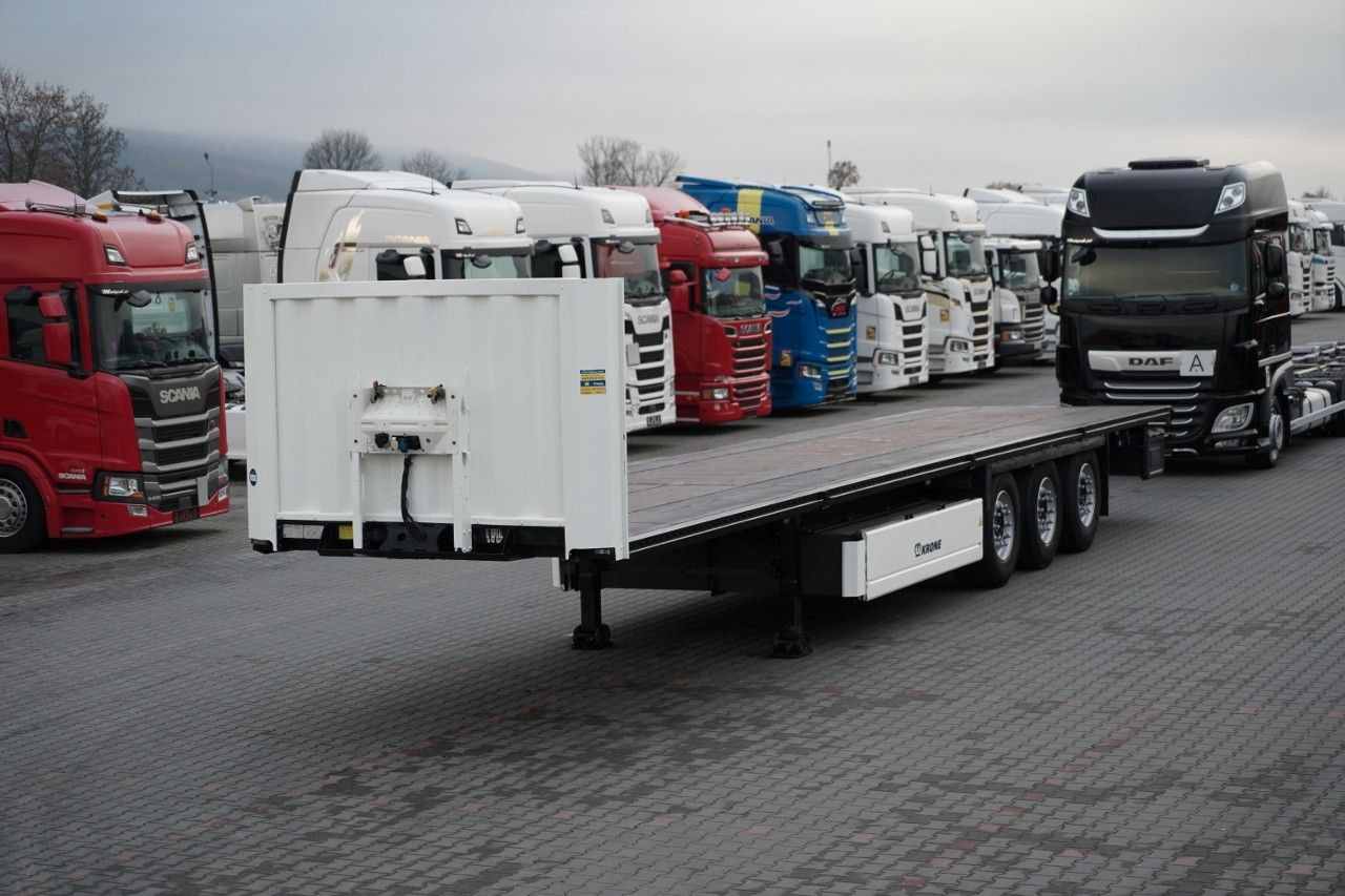 Krone NACZEPA PLATFORMA / OŚ PODNOSZONA / KOSZ NA PAL - Pritschenauflieger/ Plattformauflieger: das Bild 1 Krone NACZEPA PLATFORMA / OŚ PODNOSZONA / KOSZ NA PAL - Pritschenauflieger/ Plattformauflieger: das Bild 1