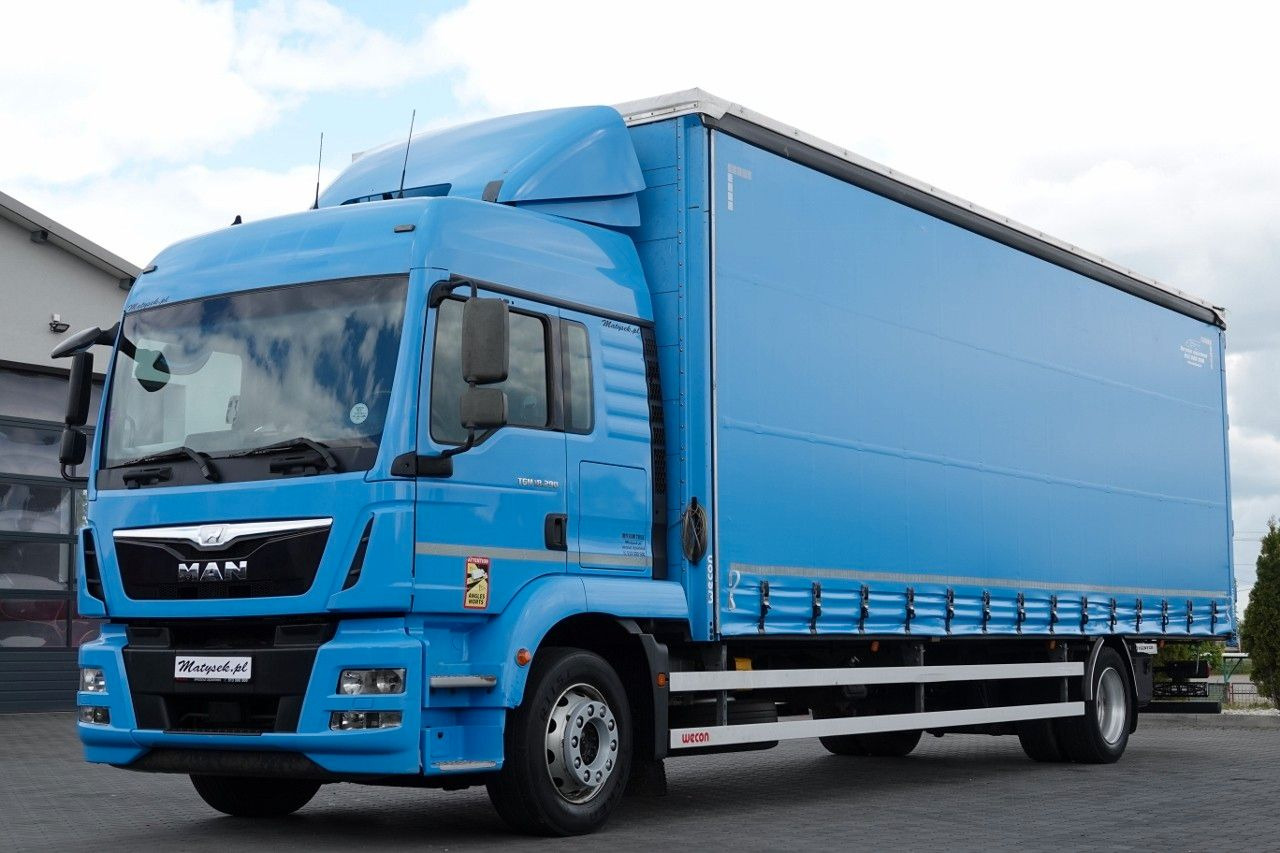MAN TGM 18.290 / 6x2 / FIRANKA - 8,9 m / SOLÓWKA / - Plane LKW: das Bild 1 MAN TGM 18.290 / 6x2 / FIRANKA - 8,9 m / SOLÓWKA / - Plane LKW: das Bild 1