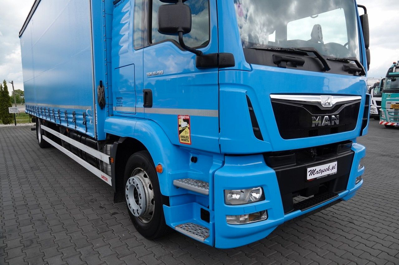 MAN TGM 18.290 / 6x2 / FIRANKA - 8,9 m / SOLÓWKA / - Plane LKW: das Bild 5 MAN TGM 18.290 / 6x2 / FIRANKA - 8,9 m / SOLÓWKA / - Plane LKW: das Bild 5