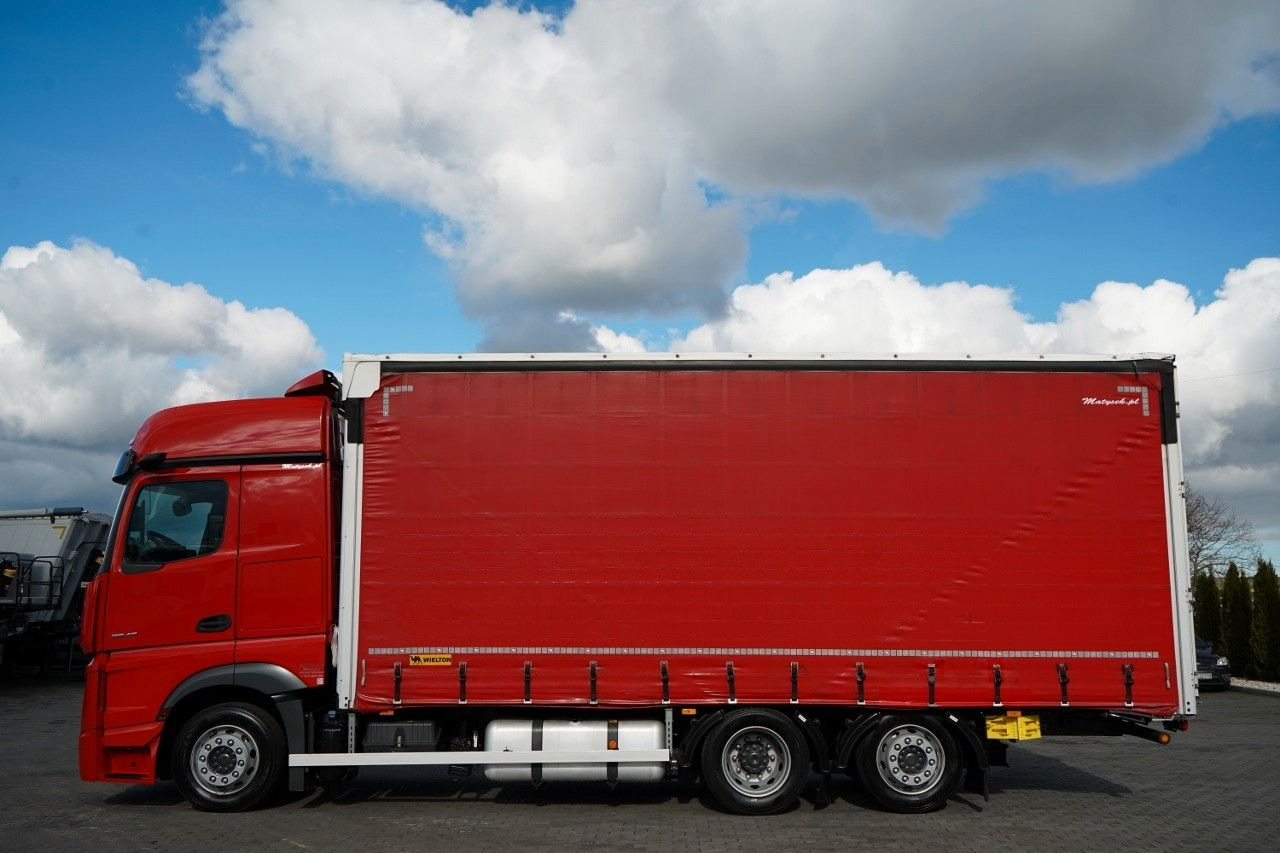 Mercedes-Benz ACTROS 2545 / SOLÓWKA / 6x2 / OŚ PODNOSZONA / B - Plane LKW: das Bild 2 Mercedes-Benz ACTROS 2545 / SOLÓWKA / 6x2 / OŚ PODNOSZONA / B - Plane LKW: das Bild 2