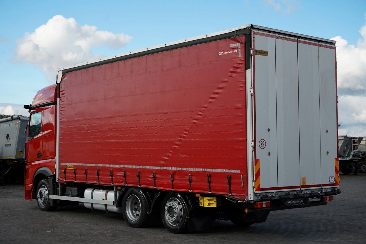 Mercedes-Benz ACTROS 2545 / SOLÓWKA / 6x2 / OŚ PODNOSZONA / B - Plane LKW: das Bild 3 Mercedes-Benz ACTROS 2545 / SOLÓWKA / 6x2 / OŚ PODNOSZONA / B - Plane LKW: das Bild 3