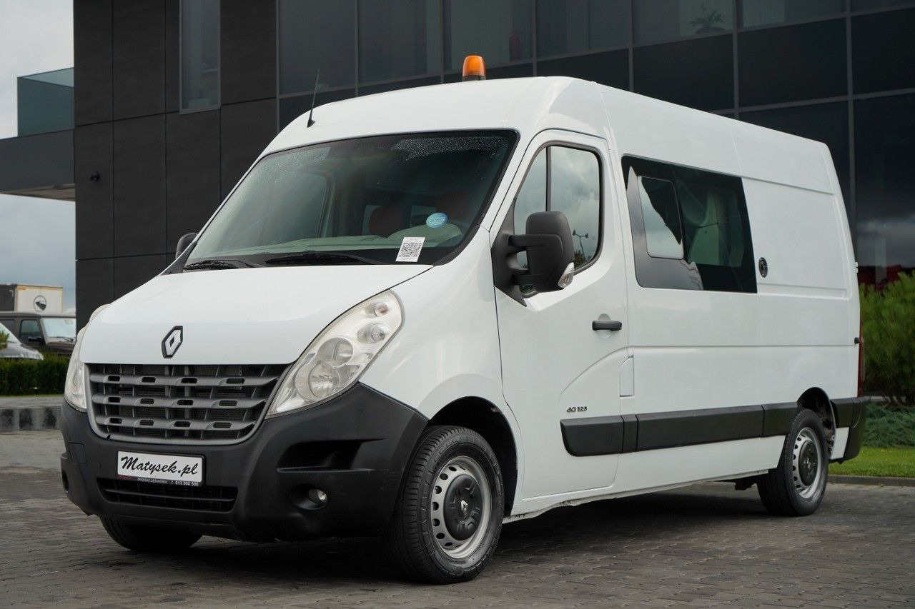 Renault MASTER / MANUAL / DMC 3500KG / 6 MIEJSC / SPROW - Kastenwagen, Transporter mit Doppelkabine: das Bild 4 Renault MASTER / MANUAL / DMC 3500KG / 6 MIEJSC / SPROW - Kastenwagen, Transporter mit Doppelkabine: das Bild 4