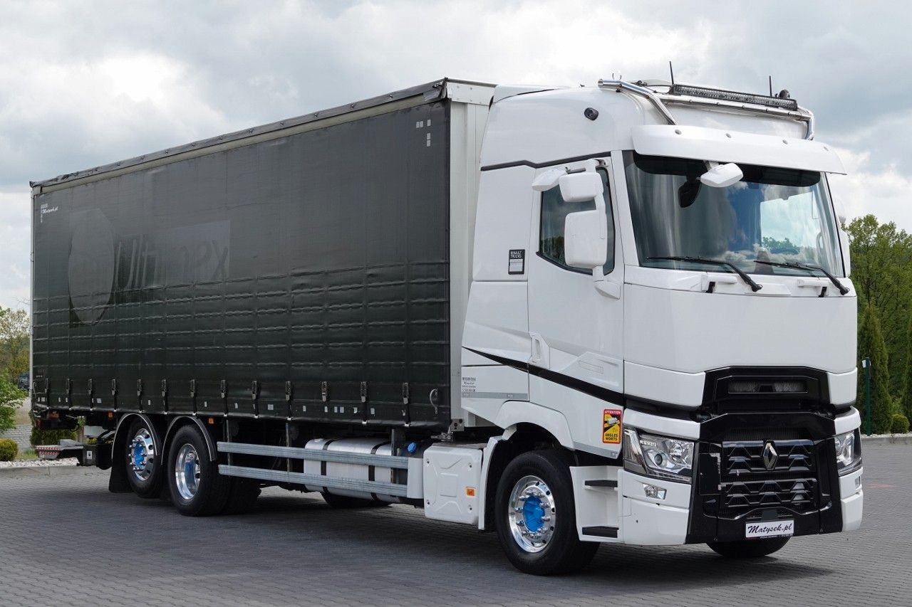 Renault T 440 / 6X2 / SOLÓWKA / FIRANKA 9.5 M / I-PARK C - Plane LKW: das Bild 1 Renault T 440 / 6X2 / SOLÓWKA / FIRANKA 9.5 M / I-PARK C - Plane LKW: das Bild 1