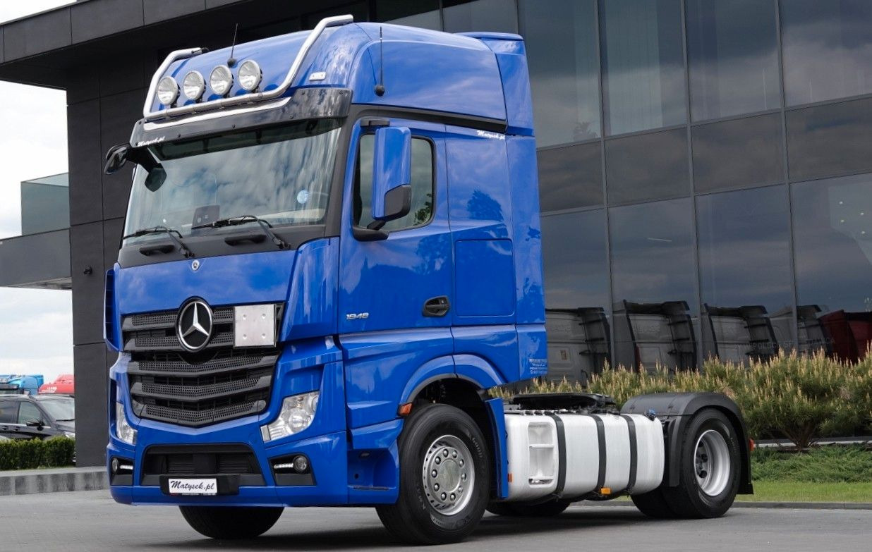 Mercedes-Benz ACTROS 1848 / GIGA SPACE / RETARDER / PO KONTRA - Sattelzugmaschine: das Bild 1 Mercedes-Benz ACTROS 1848 / GIGA SPACE / RETARDER / PO KONTRA - Sattelzugmaschine: das Bild 1