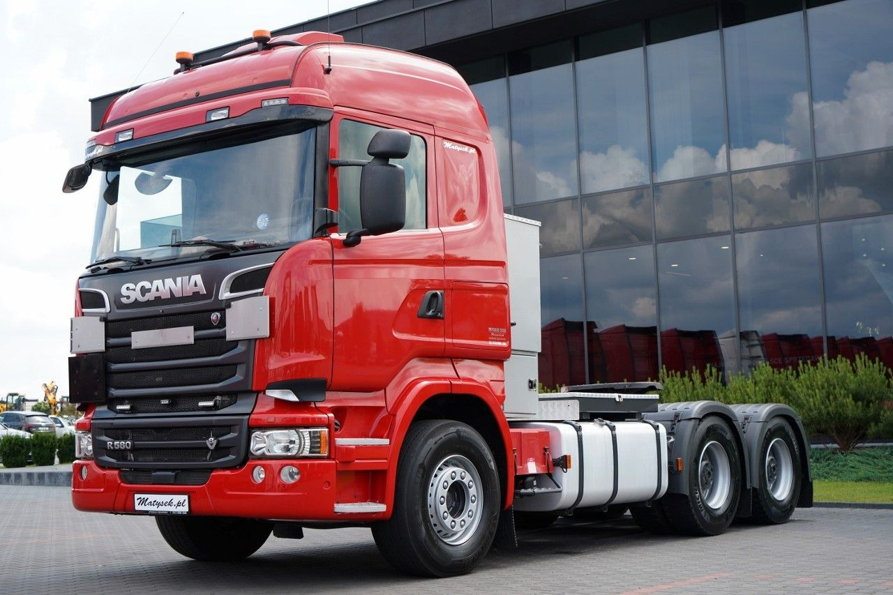 Scania R 580 / V8 / 6x4 / DMC: 150.000 KG / RETARDER / - Sattelzugmaschine: das Bild 3 Scania R 580 / V8 / 6x4 / DMC: 150.000 KG / RETARDER / - Sattelzugmaschine: das Bild 3