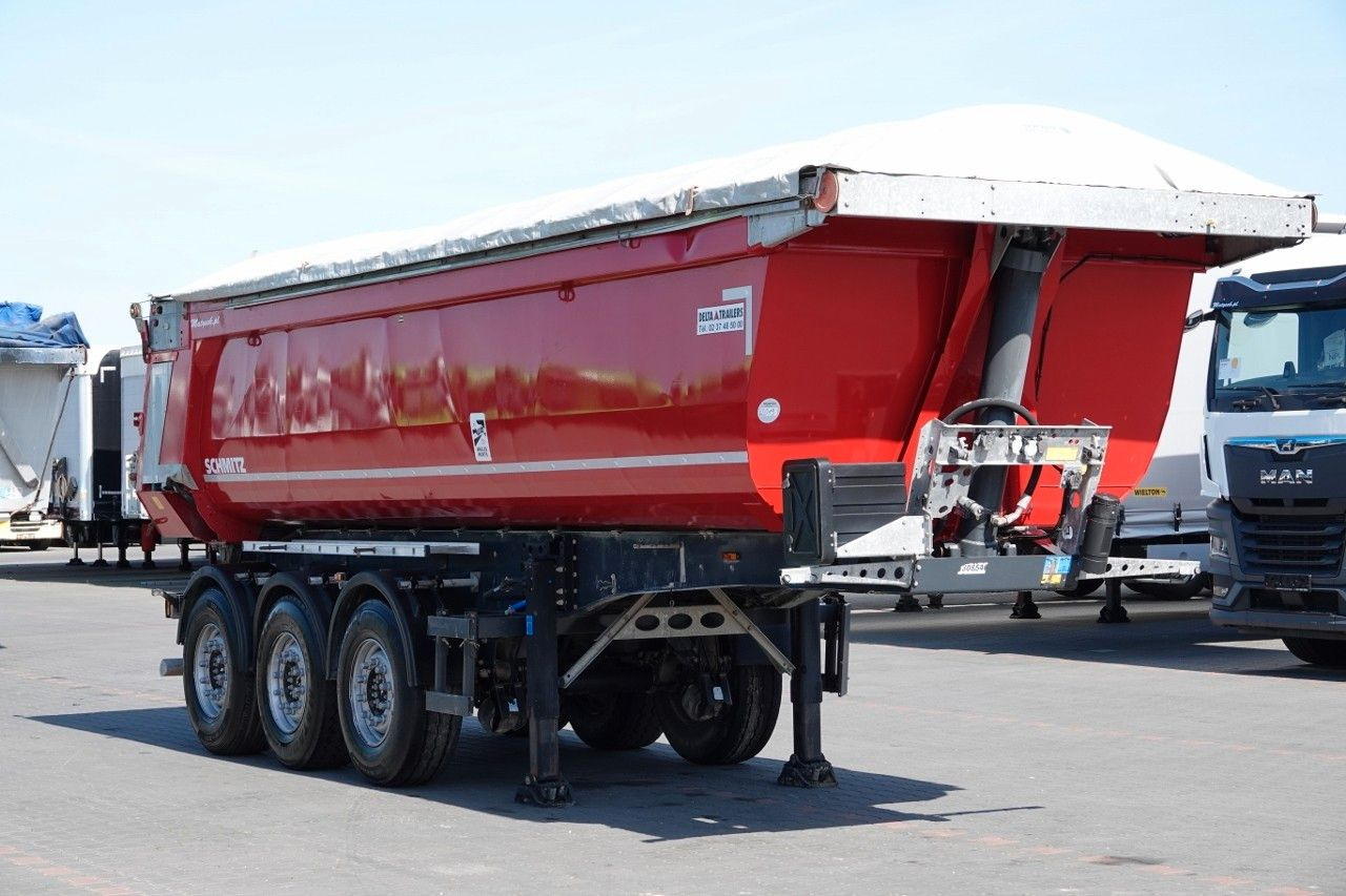 Schmitz Cargobull WYWROTKA / 26 m3 / STALOWA / HYDROKLAPA / OŚ PO - Kipper Auflieger: das Bild 1 Schmitz Cargobull WYWROTKA / 26 m3 / STALOWA / HYDROKLAPA / OŚ PO - Kipper Auflieger: das Bild 1