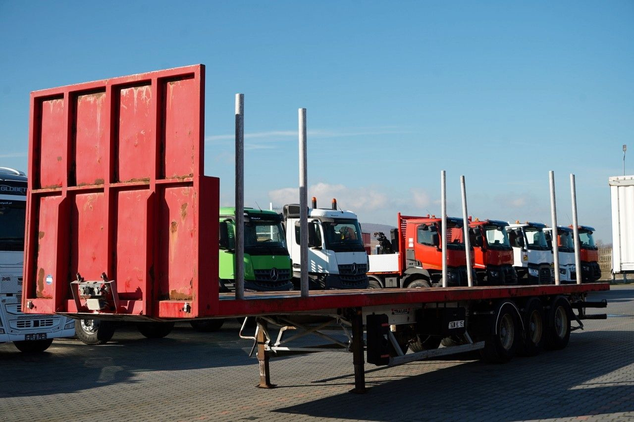 Trailor NACZEPA PLATFORMA / KŁONICE / OŚ SKRĘTNA - Pritschenauflieger/ Plattformauflieger: das Bild 4 Trailor NACZEPA PLATFORMA / KŁONICE / OŚ SKRĘTNA - Pritschenauflieger/ Plattformauflieger: das Bild 4