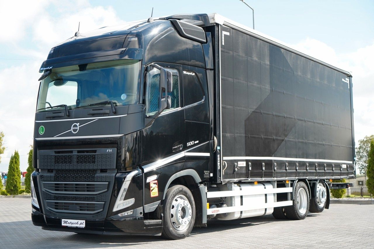 Volvo FH 500 / I-SAVE / TANDEM PRZEJAZDOWY / 2023 / K - Plane LKW: das Bild 3 Volvo FH 500 / I-SAVE / TANDEM PRZEJAZDOWY / 2023 / K - Plane LKW: das Bild 3