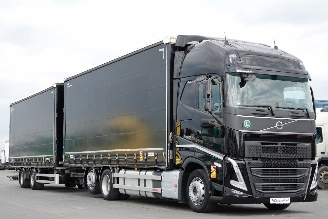Volvo FH 500 / I-SAVE / XL / ZESTAW TANDEM PRZEJAZDOW - Plane LKW: das Bild 1 Volvo FH 500 / I-SAVE / XL / ZESTAW TANDEM PRZEJAZDOW - Plane LKW: das Bild 1