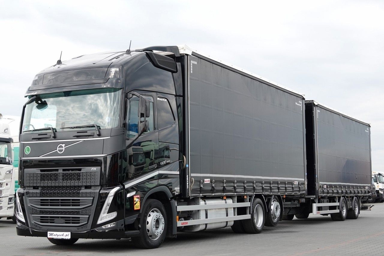 Volvo FH 500 / I-SAVE / XL / ZESTAW TANDEM PRZEJAZDOW - Plane LKW: das Bild 2 Volvo FH 500 / I-SAVE / XL / ZESTAW TANDEM PRZEJAZDOW - Plane LKW: das Bild 2