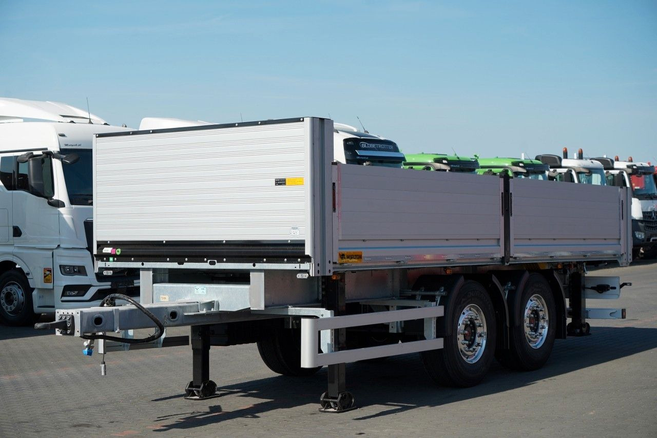 Wielton NACZEPA BURTOWA / DO BUDOWLANKI / NOWA / 2025 R - Pritschenauflieger/ Plattformauflieger: das Bild 1 Wielton NACZEPA BURTOWA / DO BUDOWLANKI / NOWA / 2025 R - Pritschenauflieger/ Plattformauflieger: das Bild 1