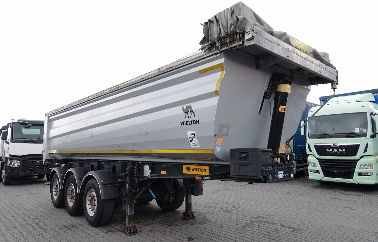 Wielton WYWROTKA / STALOWA / 25m3 / HP RYNNA / OŚ PODNOS - Kipper Auflieger: das Bild 2 Wielton WYWROTKA / STALOWA / 25m3 / HP RYNNA / OŚ PODNOS - Kipper Auflieger: das Bild 2