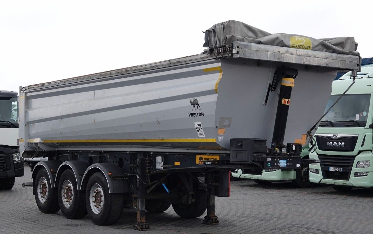 Wielton WYWROTKA / STALOWA / 25m3 / HP RYNNA / OŚ PODNOS - Kipper Auflieger: das Bild 1 Wielton WYWROTKA / STALOWA / 25m3 / HP RYNNA / OŚ PODNOS - Kipper Auflieger: das Bild 1