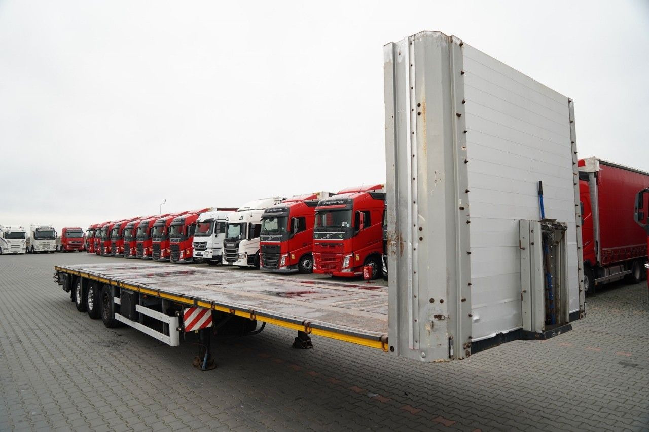 ZASŁAW PLATFORMA NISKOPODWOZIOWA + HAKI PODKONTENERY - Pritschenauflieger/ Plattformauflieger: das Bild 3 ZASŁAW PLATFORMA NISKOPODWOZIOWA + HAKI PODKONTENERY - Pritschenauflieger/ Plattformauflieger: das Bild 3