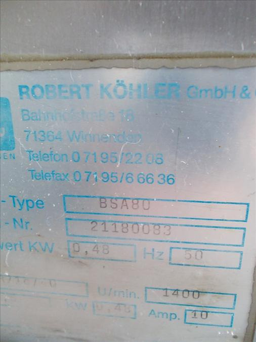 Erka BSA 80 80 Sheeter for Dough Strands (pretzel) - Bäckereimaschine: das Bild 4 Erka BSA 80 80 Sheeter for Dough Strands (pretzel) - Bäckereimaschine: das Bild 4