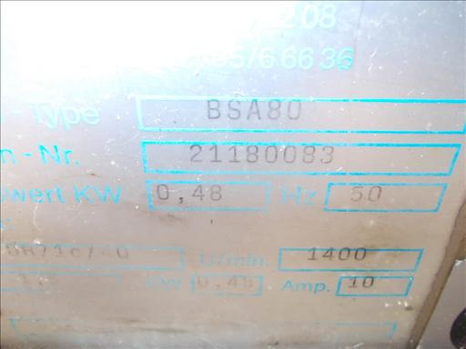 Erka BSA 80 80 Sheeter for Dough Strands (pretzel) - Bäckereimaschine: das Bild 3 Erka BSA 80 80 Sheeter for Dough Strands (pretzel) - Bäckereimaschine: das Bild 3