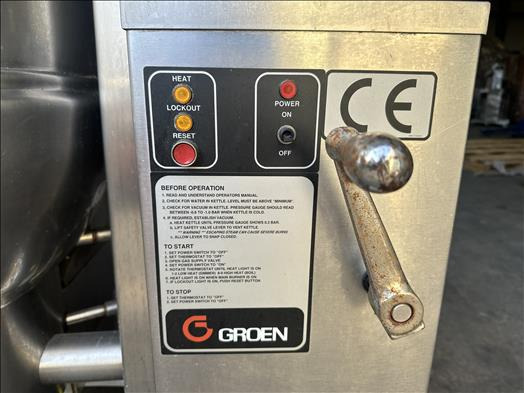 Groen DH/1-40 Boiling pan kettle - Lebensmittelmaschine: das Bild 4 Groen DH/1-40 Boiling pan kettle - Lebensmittelmaschine: das Bild 4