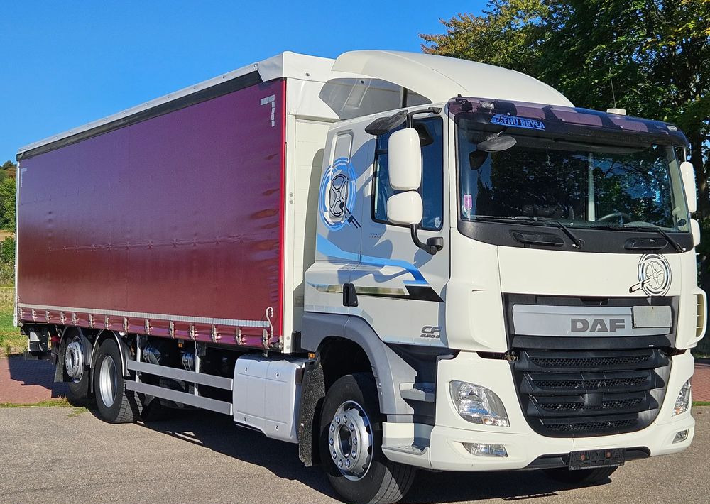 DAF CF370/410/BURTO-FIRANKA/RETARDER/WINDA/OŚ SKRĘTNA-PODNOSZONA/E6/SPROWADZONY/20PALET/BURTO-FIRANKA - Plane LKW: das Bild 2 DAF CF370/410/BURTO-FIRANKA/RETARDER/WINDA/OŚ SKRĘTNA-PODNOSZONA/E6/SPROWADZONY/20PALET/BURTO-FIRANKA - Plane LKW: das Bild 2