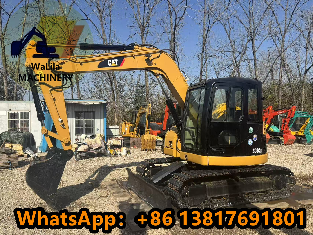CATERPILLAR CAT308CCR - Minibagger: das Bild 3 CATERPILLAR CAT308CCR - Minibagger: das Bild 3