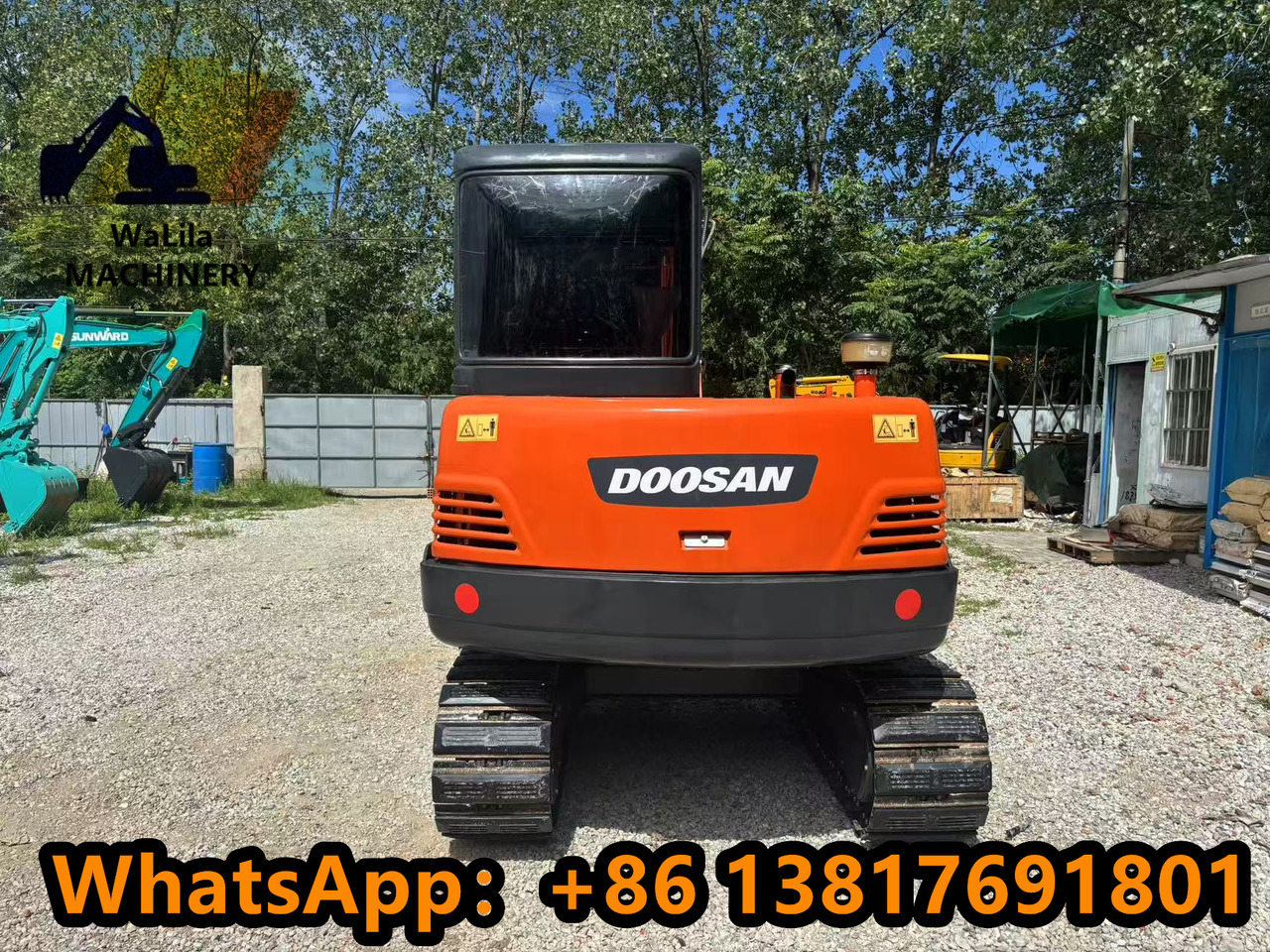 DOOSAN DH55 - Minibagger: das Bild 4 DOOSAN DH55 - Minibagger: das Bild 4