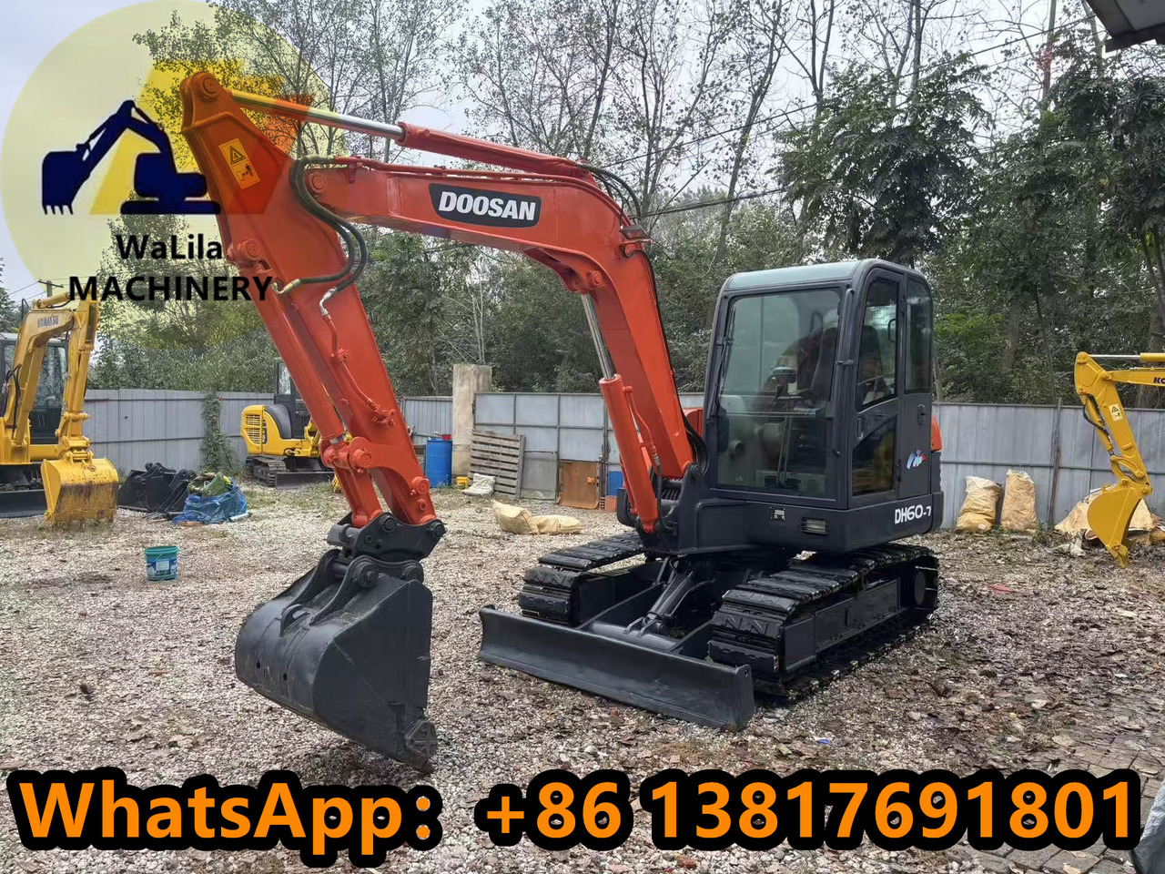 DOOSAN DH60 - Minibagger: das Bild 5 DOOSAN DH60 - Minibagger: das Bild 5