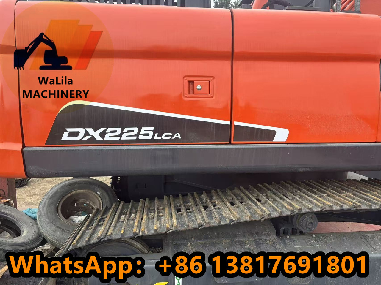 DOOSAN DX225 - Kettenbagger: das Bild 4 DOOSAN DX225 - Kettenbagger: das Bild 4