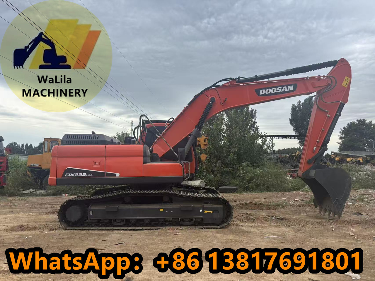 DOOSAN DX225 - Kettenbagger: das Bild 1 DOOSAN DX225 - Kettenbagger: das Bild 1