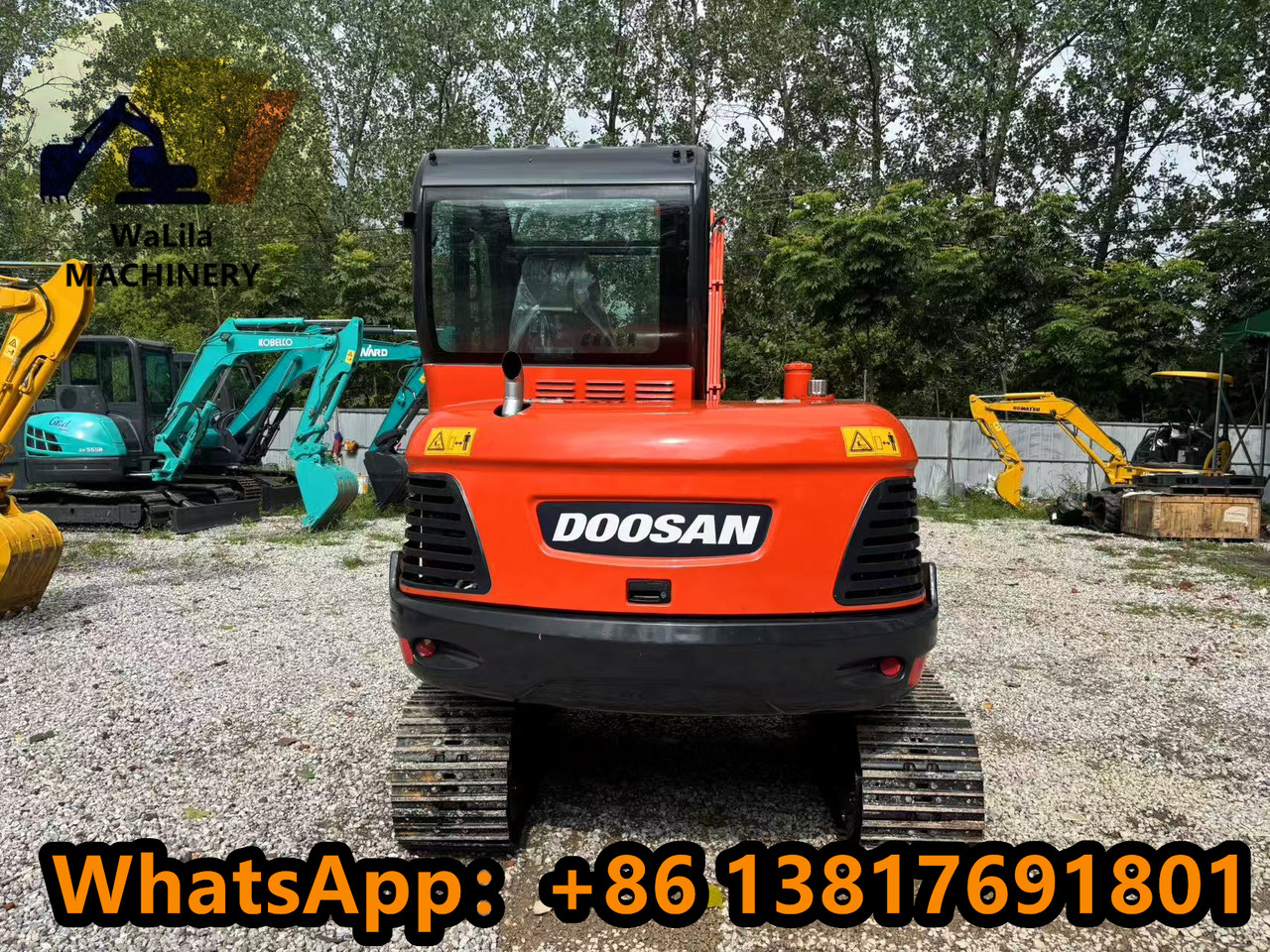 DOOSAN DX60-9 - Minibagger: das Bild 3 DOOSAN DX60-9 - Minibagger: das Bild 3