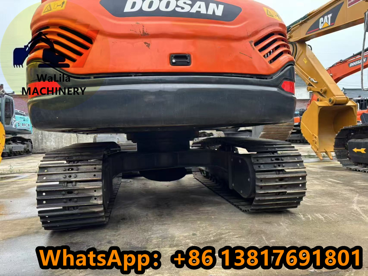 DOOSAN DX75-9 - Minibagger: das Bild 4 DOOSAN DX75-9 - Minibagger: das Bild 4