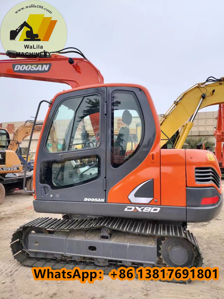 DOOSAN DX80 - Minibagger: das Bild 2 DOOSAN DX80 - Minibagger: das Bild 2