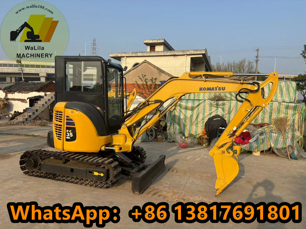 KOMATSU PC 35 MR-3 Komatsu Pc30-35-40-50-55 - Minibagger: das Bild 3 KOMATSU PC 35 MR-3 Komatsu Pc30-35-40-50-55 - Minibagger: das Bild 3