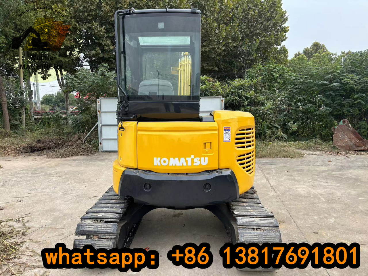 KOMATSU PC 55 MR-3 - Minibagger: das Bild 5 KOMATSU PC 55 MR-3 - Minibagger: das Bild 5
