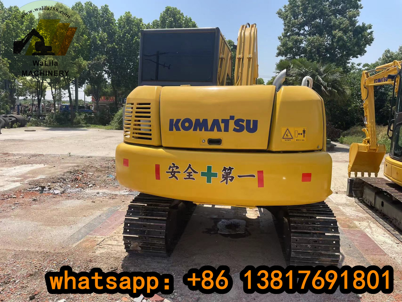 KOMATSU PC 70-8 - Minibagger: das Bild 4 KOMATSU PC 70-8 - Minibagger: das Bild 4