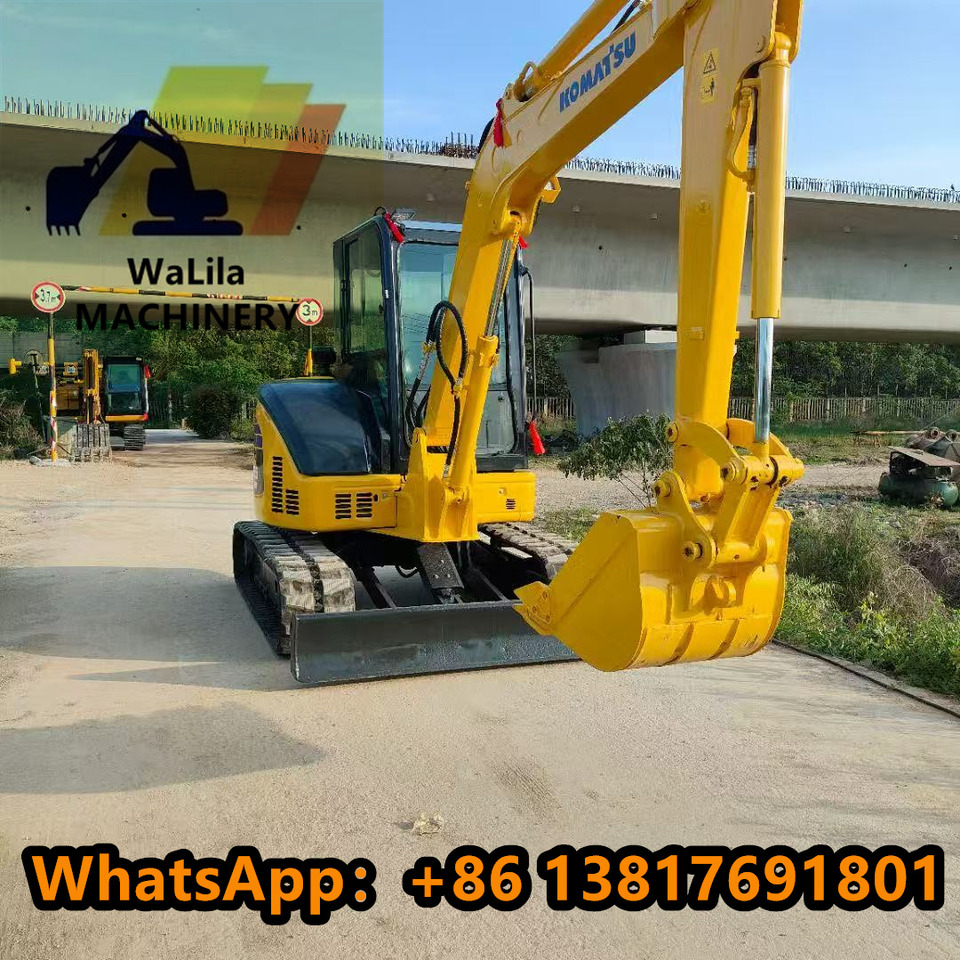 KOMATSU PC55 - Minibagger: das Bild 1 KOMATSU PC55 - Minibagger: das Bild 1