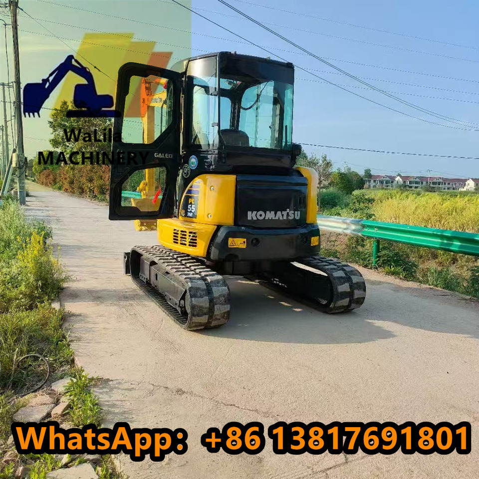 KOMATSU PC55 - Minibagger: das Bild 5 KOMATSU PC55 - Minibagger: das Bild 5