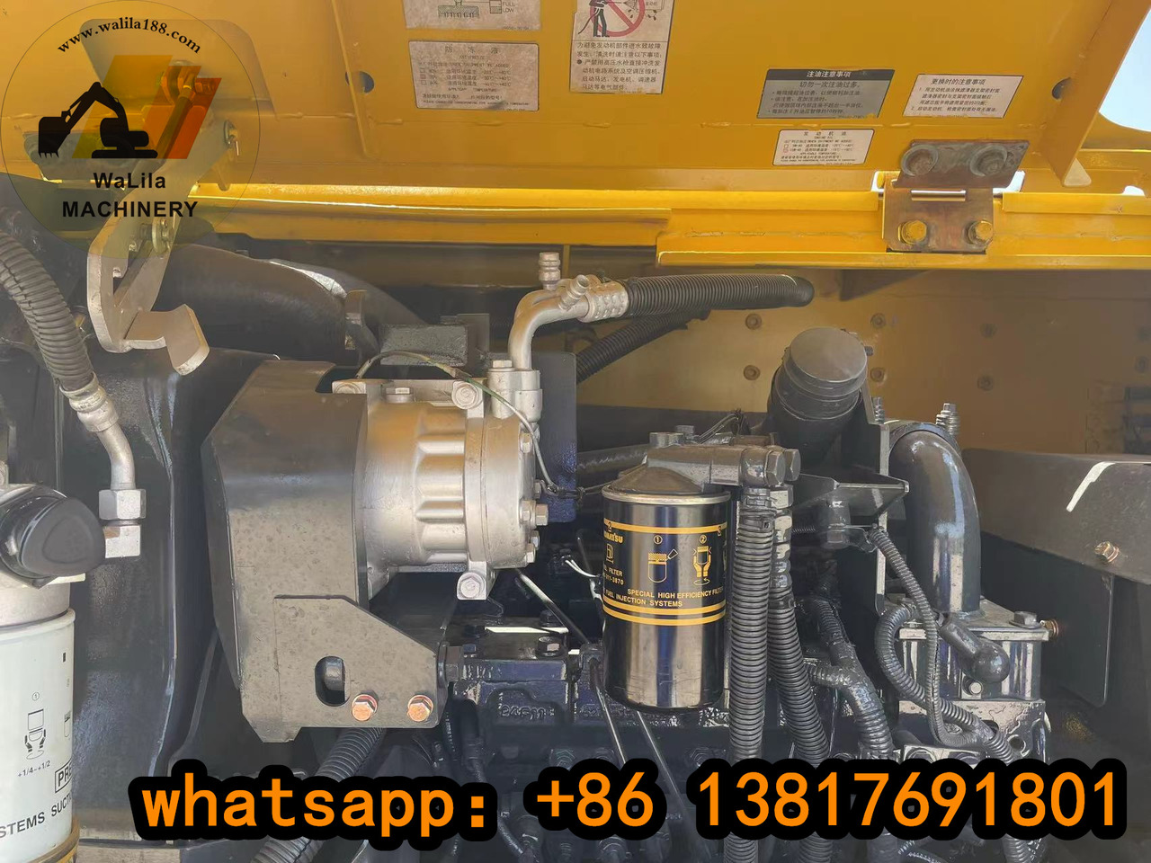 KOMATSU PC70-8 - Minibagger: das Bild 5 KOMATSU PC70-8 - Minibagger: das Bild 5