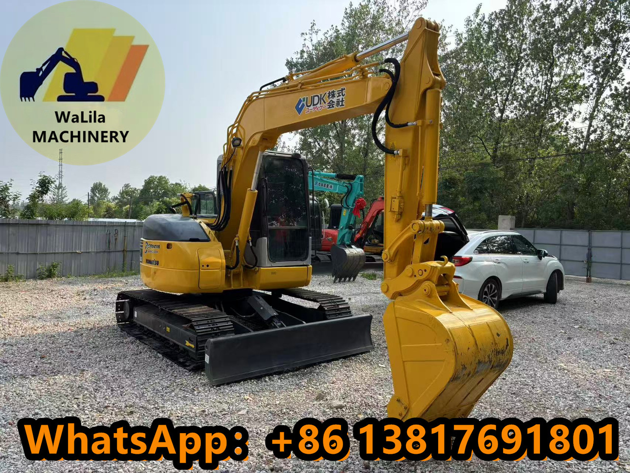 KOMATSU PC78-6US - Minibagger: das Bild 4 KOMATSU PC78-6US - Minibagger: das Bild 4