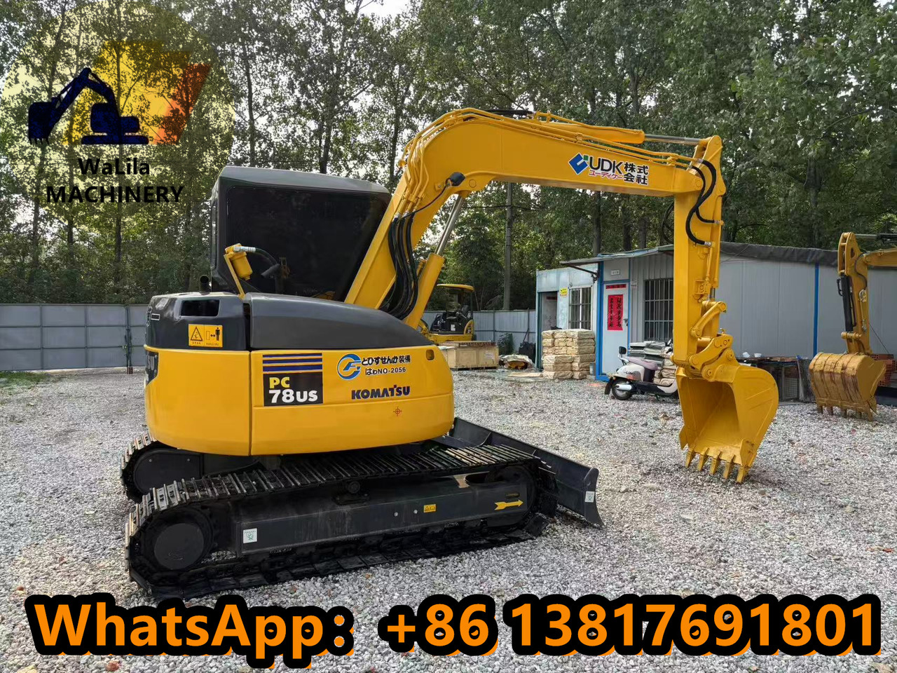 KOMATSU PC78-6US - Minibagger: das Bild 1 KOMATSU PC78-6US - Minibagger: das Bild 1