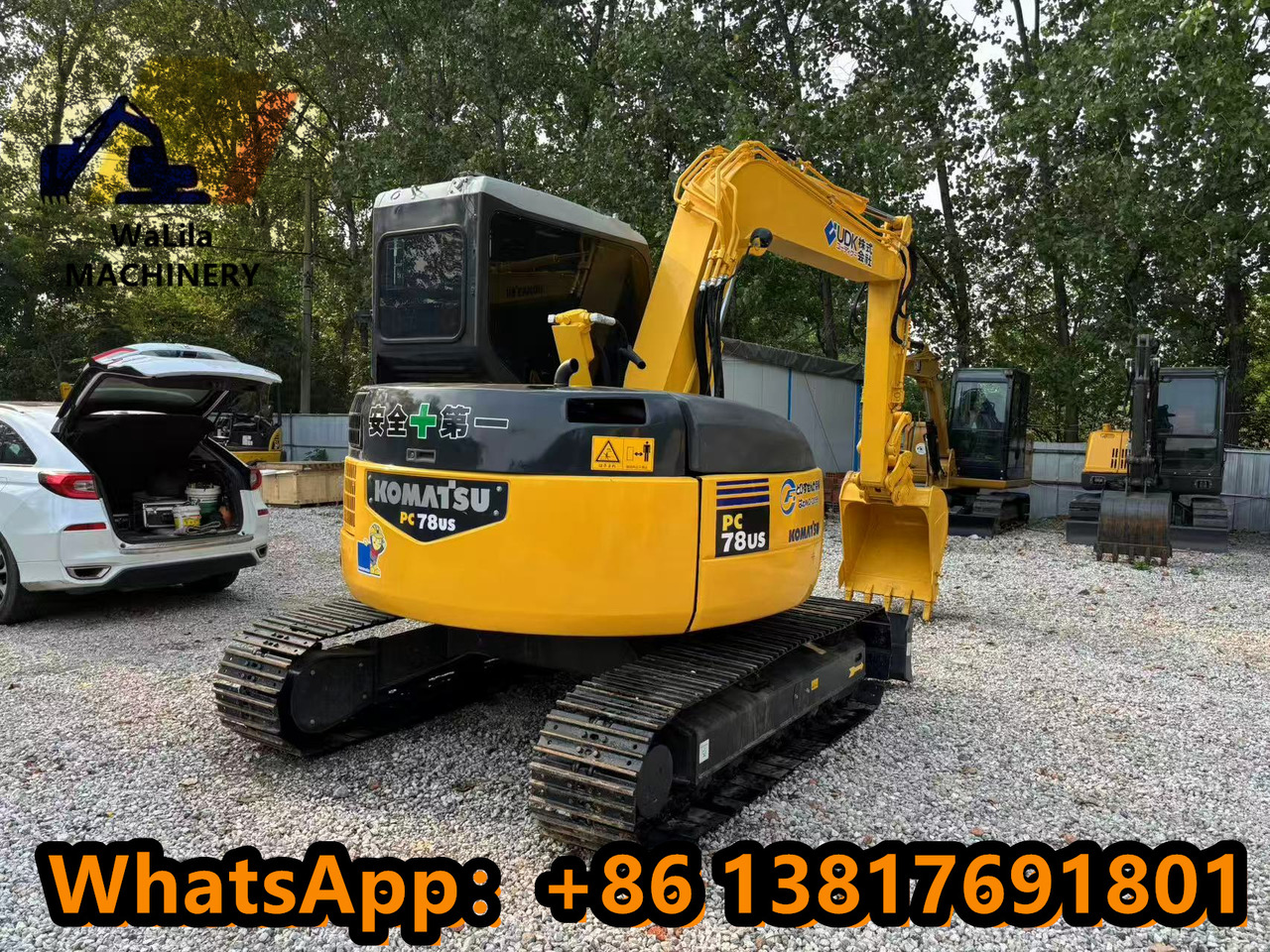 KOMATSU PC78-6US - Minibagger: das Bild 5 KOMATSU PC78-6US - Minibagger: das Bild 5