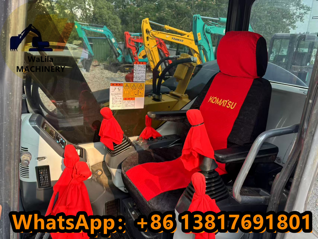 KOMATSU PC78-6US - Minibagger: das Bild 2 KOMATSU PC78-6US - Minibagger: das Bild 2