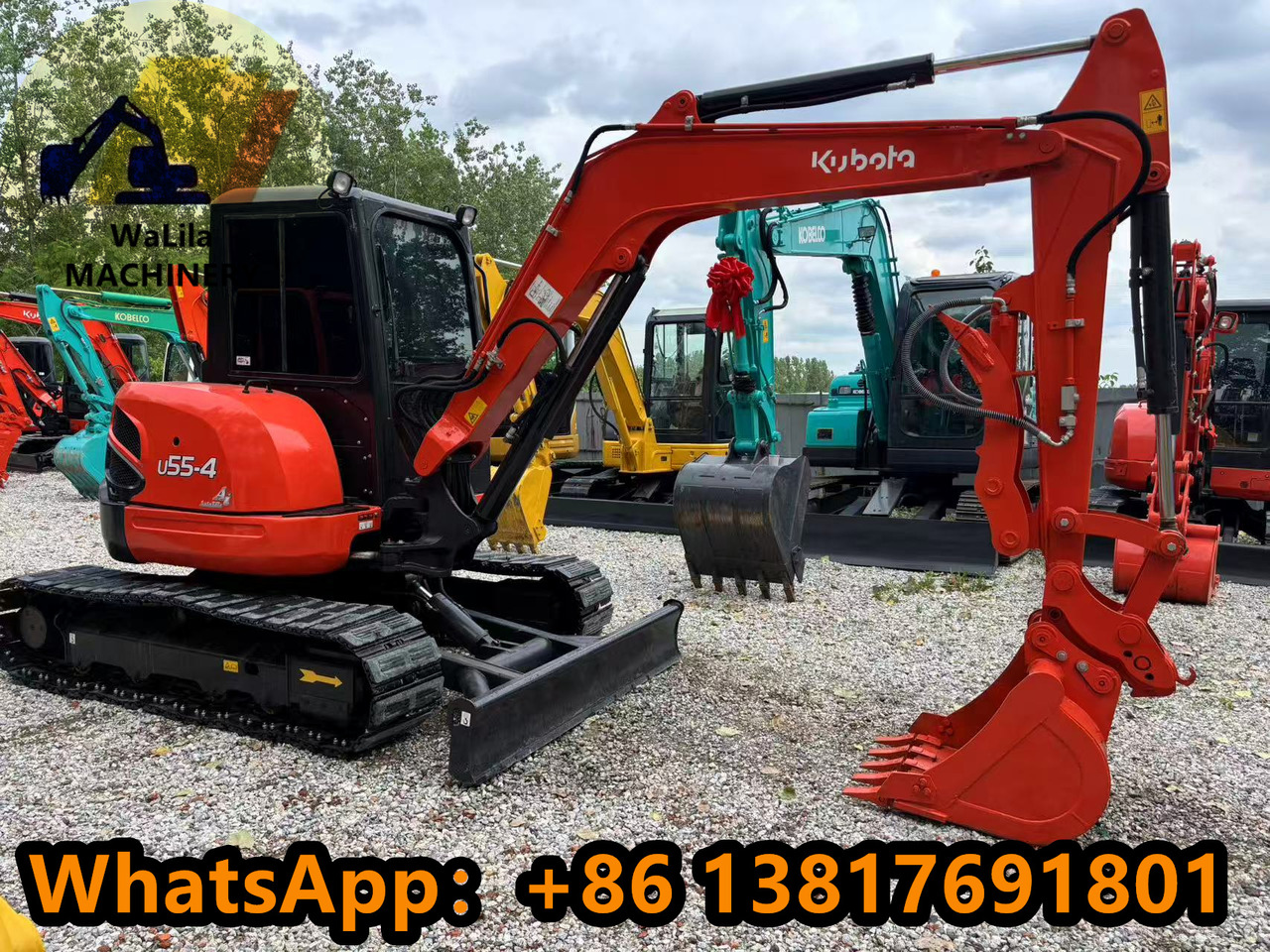 KUBOTA U55-4 - Minibagger: das Bild 1 KUBOTA U55-4 - Minibagger: das Bild 1