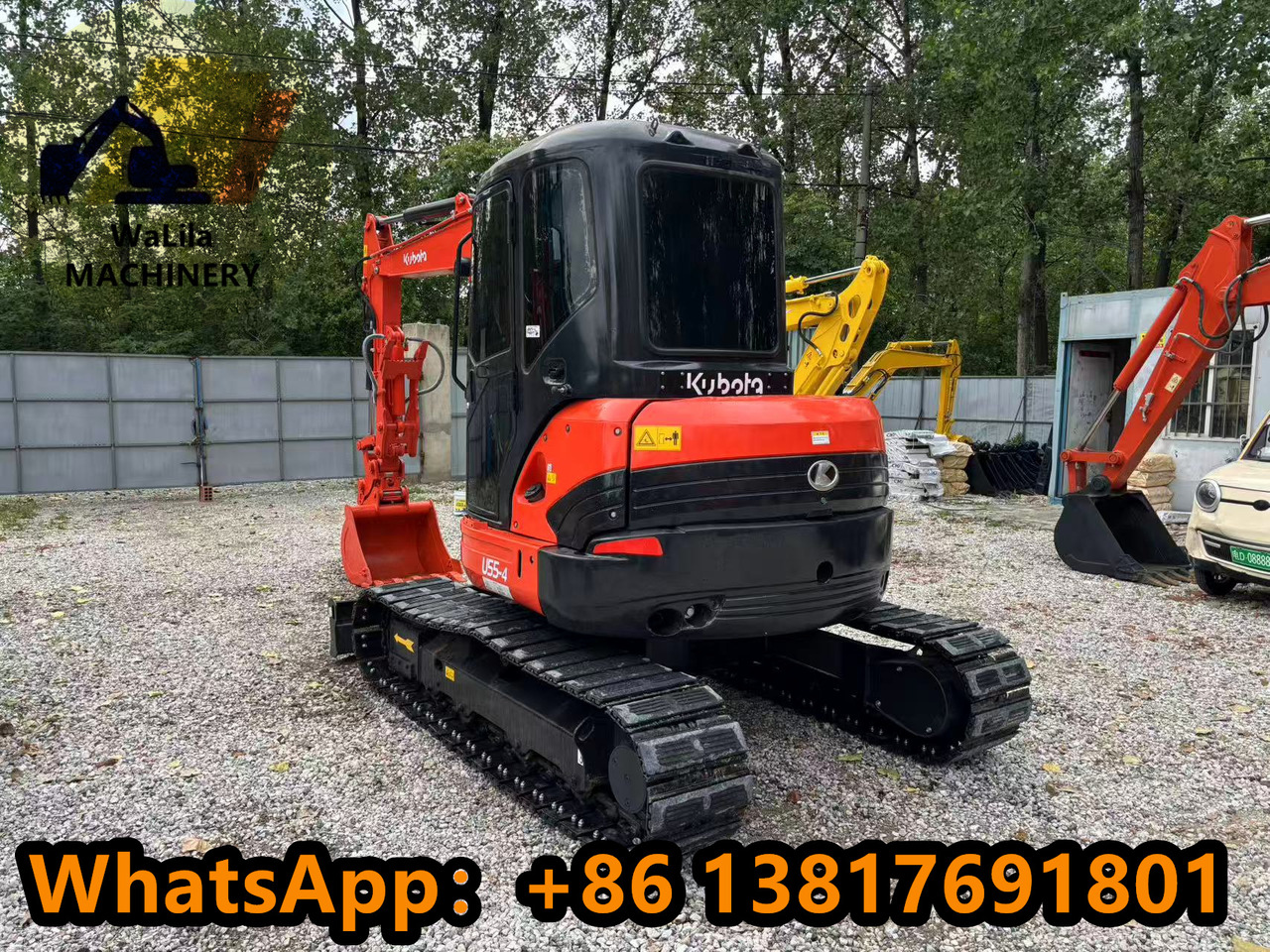 KUBOTA U55-4 - Minibagger: das Bild 5 KUBOTA U55-4 - Minibagger: das Bild 5