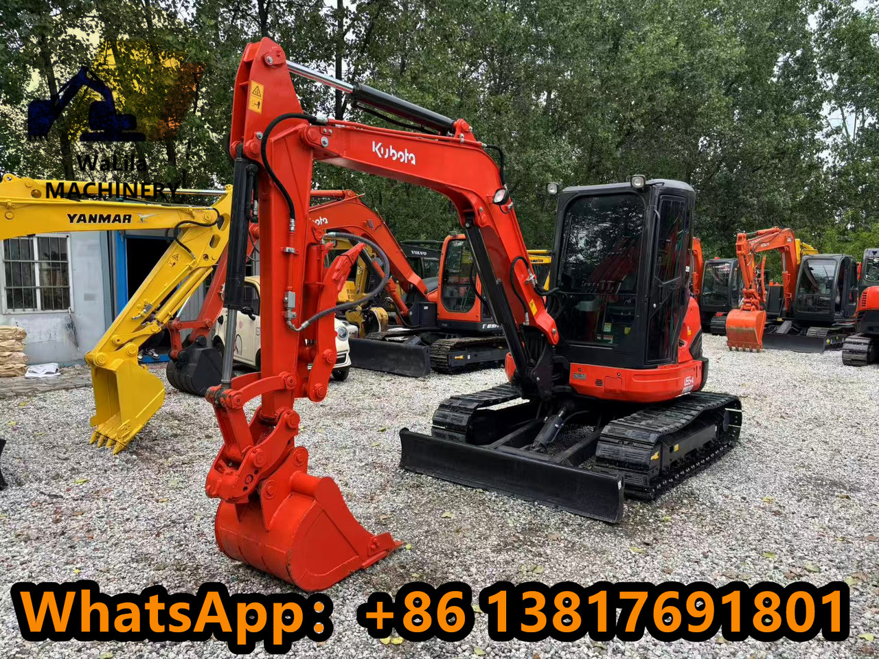 KUBOTA U55-4 - Minibagger: das Bild 3 KUBOTA U55-4 - Minibagger: das Bild 3