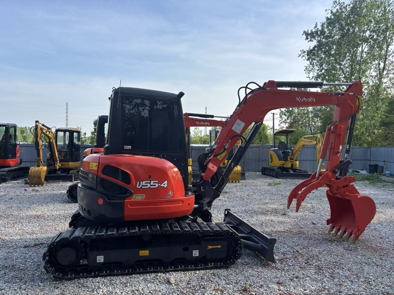 KUBOTA U55-4 - Minibagger: das Bild 2 KUBOTA U55-4 - Minibagger: das Bild 2