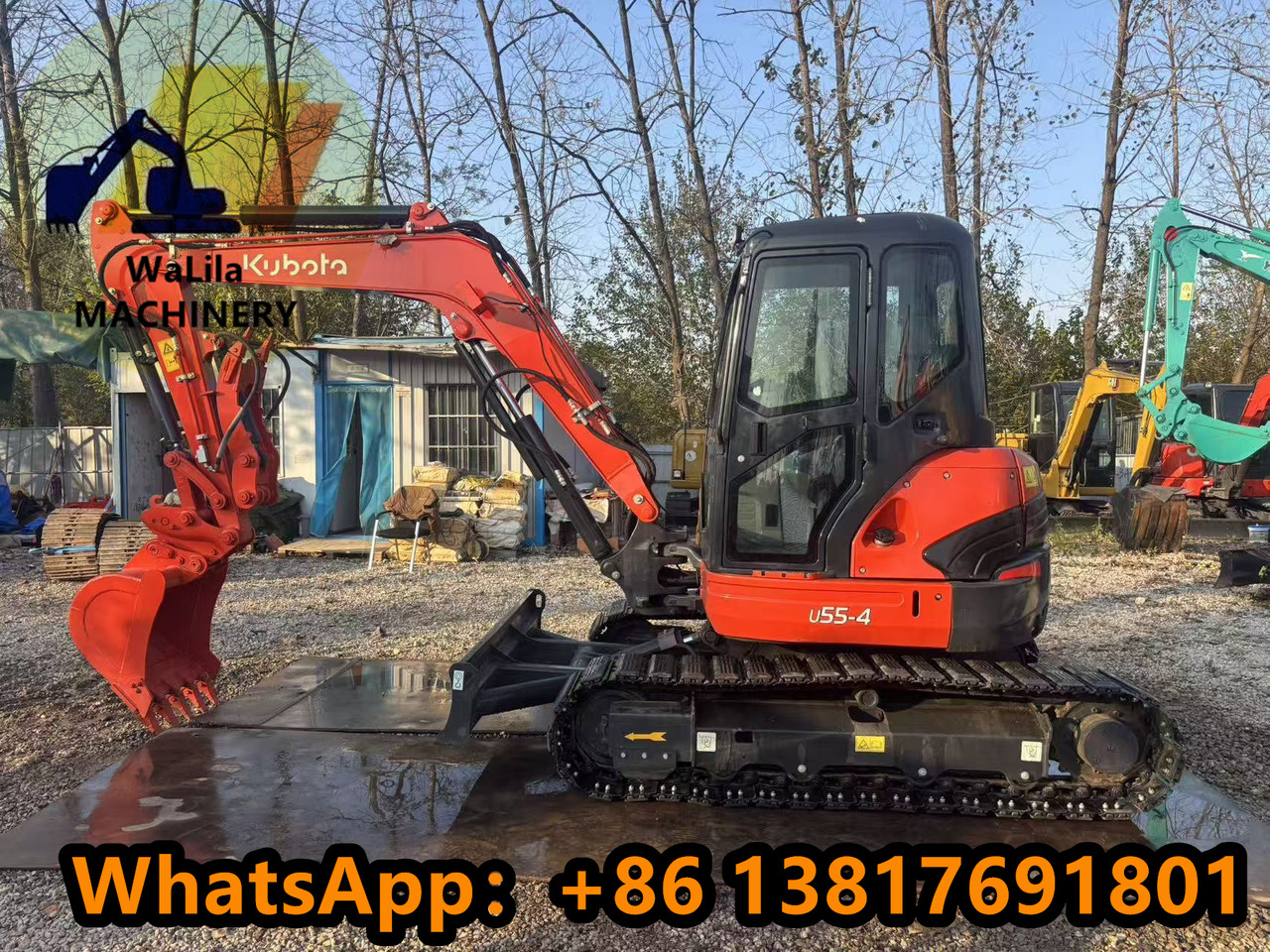 KUBOTA U55-4R - Minibagger: das Bild 1 KUBOTA U55-4R - Minibagger: das Bild 1