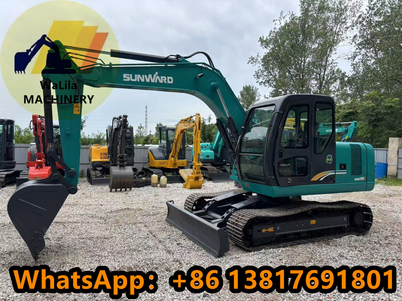 SUNWARD SWE 90 - Minibagger: das Bild 2 SUNWARD SWE 90 - Minibagger: das Bild 2