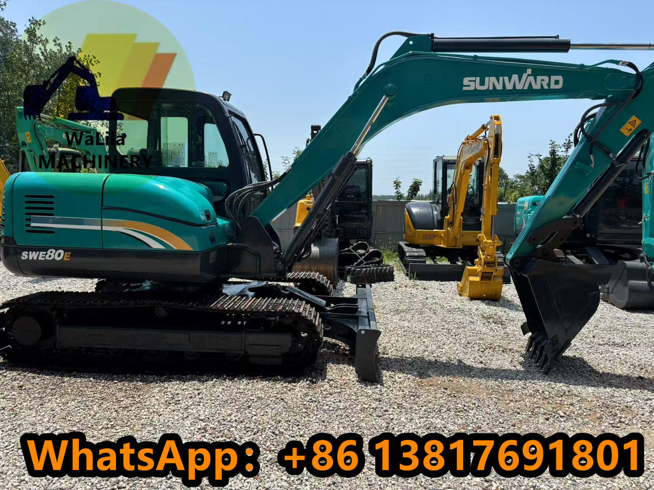 SUNWARD SWE80 - Minibagger: das Bild 5 SUNWARD SWE80 - Minibagger: das Bild 5