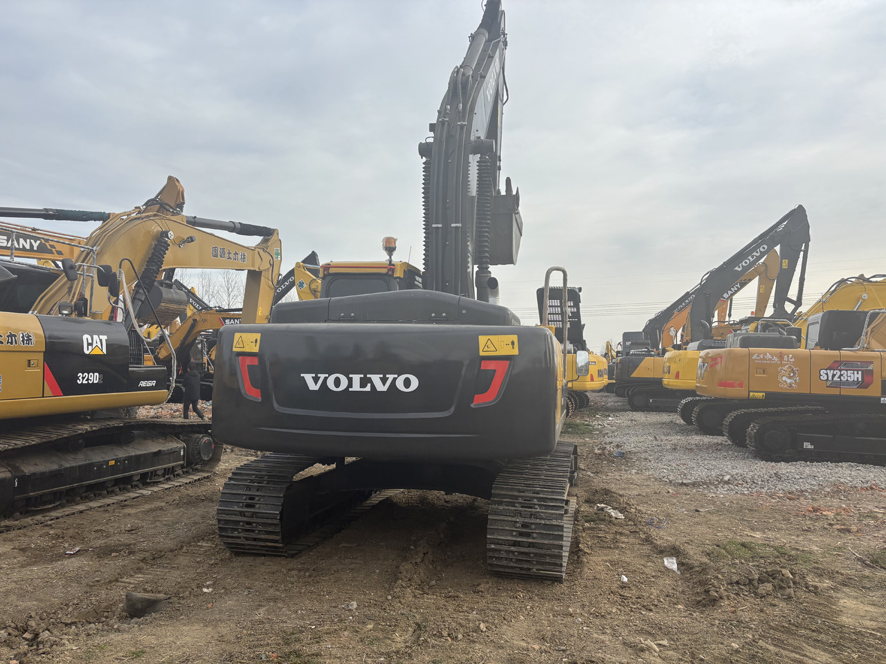 Volvo EC 240 - Kettenbagger: das Bild 3 Volvo EC 240 - Kettenbagger: das Bild 3
